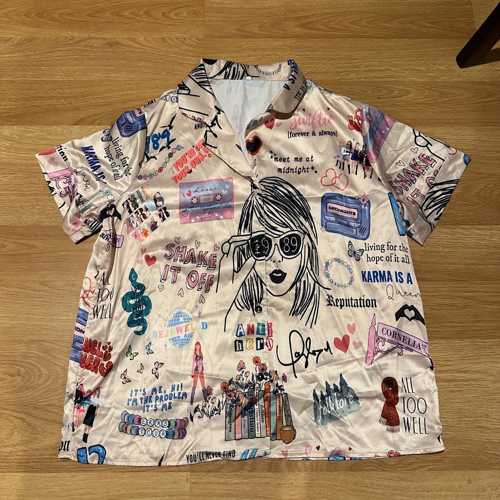 Taylor Swift Eras Pajama Short Ser